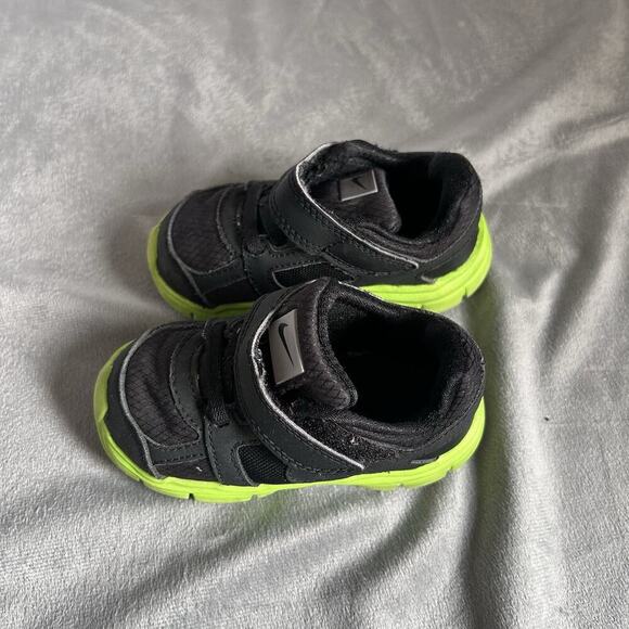 Nike Fusion Neon Green Baby Sneakers 5.5C - Picture 3 of 7